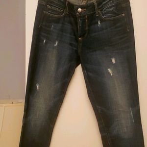 Paige straight leg skinny jeans